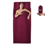 Frelaxy Sleeping Bag Liner, XL Travel Sheet & Camping Sheet for Backpacking, Hotel, Hostels & Traveling, Comfy & Easy Care, Full-Length Zipper/No Zipper, 4 Seasons Warm Cold Weather