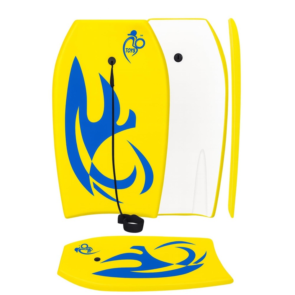 Bo-Toys Body Board Lightweight with EPS Core (Yellow, 41-INCH)