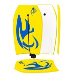 Bo-Toys Body Board Lightweight with EPS Core (Yellow, 33-INCH)