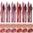 12Pcs Matte Lipstick + Lip Liner Pens Lip Combo Sets, Creamy Matte Lip Makeup Kit Long-Lasting Waterproof, Smudge-Proof Highly Pigmented Formula, Bold & Chic Shades Makeup Set (Bold Reds Collection)
