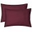 EXQ Home Toddler Pillowcases 13x18 Travel Pillow Case Set of 2, Small Pillow Case Fits Baby Pillow Sized 12x16, 13x18, Kids Pillowcases 2 Pack Machine Washable with Envelope ClosureBurgundy