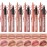12Pcs Matte Lipstick + Lip Liner Pens Lip Combo Sets, Creamy Matte Lip Makeup Kit Long-Lasting Waterproof, Smudge-Proof Highly Pigmented Formula, Neutral & Nude Shades Makeup Set (Everyday Nudes Set)