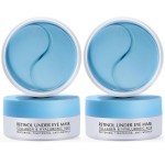 Enaskin Naturals Under Eye Patches for Dark Circles: 60 Pairs Retinol Collagen Eye Gels Mask - Reduce Wrinkles Puffy & Bags - Skin Treatment Pads - Anti Aging Moisturizer For Women (Blue 2 Pack)