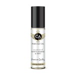 CA Perfume Impression of White Jasmine & Mint Unisex Fragrance Oil Floral Green Scent Long Lasting Perfumes for Women & Men Travel Size TSA Ready Mini Parfum Body Oil Roll-on 0.33 Fl Oz 10ml