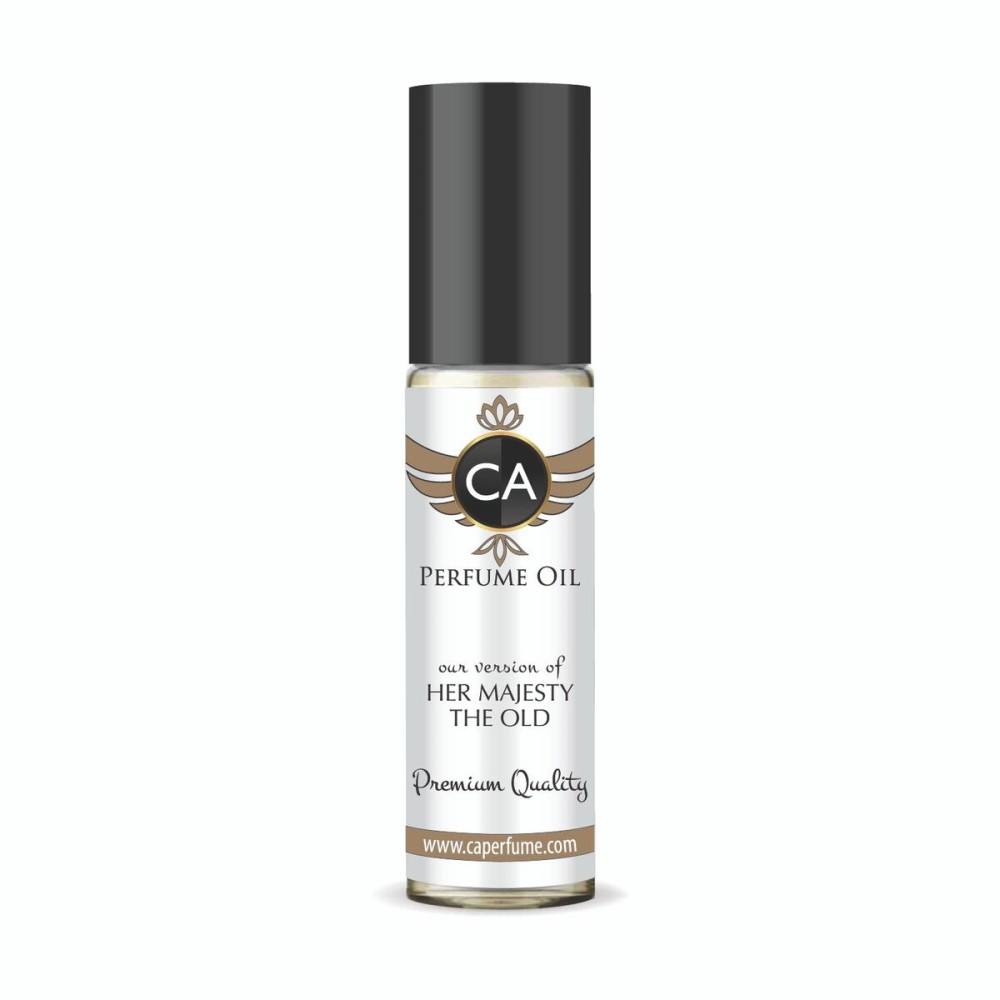 CA Perfume Impression of Her Majesty The Oud for Women Fragrance Oil Amber Floral Scent Long Lasting Perfumes for Women Travel Size TSA Ready Mini Parfum Body Oil Roll-on 0.33 Fl Oz 10ml
