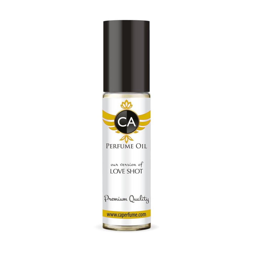 CA Perfume Impression of Love Shot for Women Fragrance Oil Chypre Fruity Scent Long Lasting Perfumes for Women Travel Size TSA Ready Mini Parfum Body Oil Roll-on 0.33 Fl Oz 10ml
