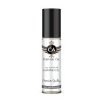 CA Perfume Impression of Jasmine Full Unisex Fragrance Oil Floral Scent Long Lasting Perfumes for Women & Men Travel Size TSA Ready Mini Parfum Body Oil Roll-on 0.33 Fl Oz 10ml