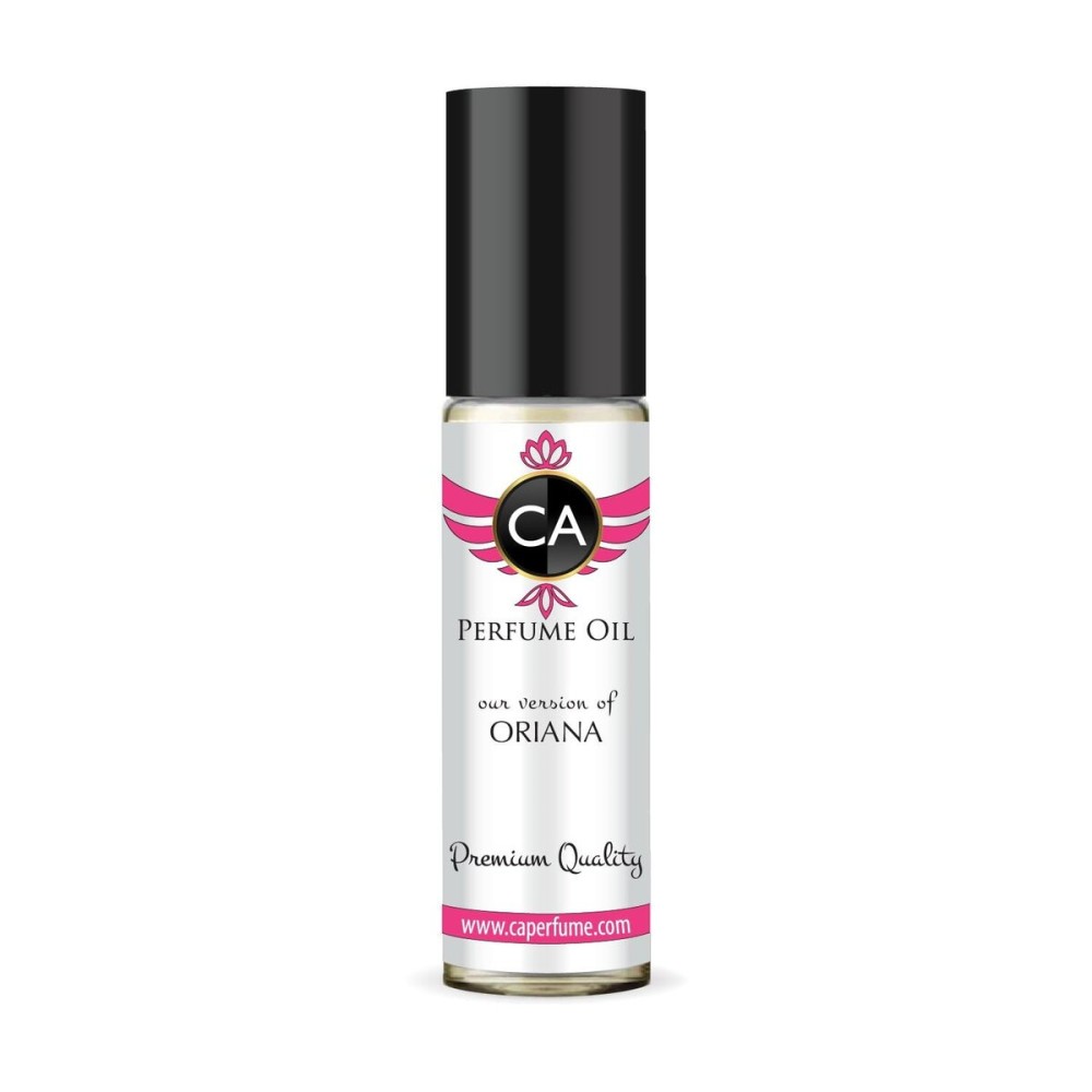 CA Perfume Impression of Oriana for Women Fragrance Oil Floral Fruity Gourmand Scent Long Lasting Perfumes for Women Travel Size TSA Ready Mini Parfum Body Oil Roll-on 0.33 Fl Oz 10ml