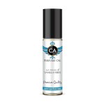 CA Perfume Impression of Vanilla Vibes Unisex Fragrance Oil Amber Scent Long Lasting Perfumes for Women & Men Travel Size TSA Ready Mini Parfum Body Oil Roll-on 0.33 Fl Oz 10ml