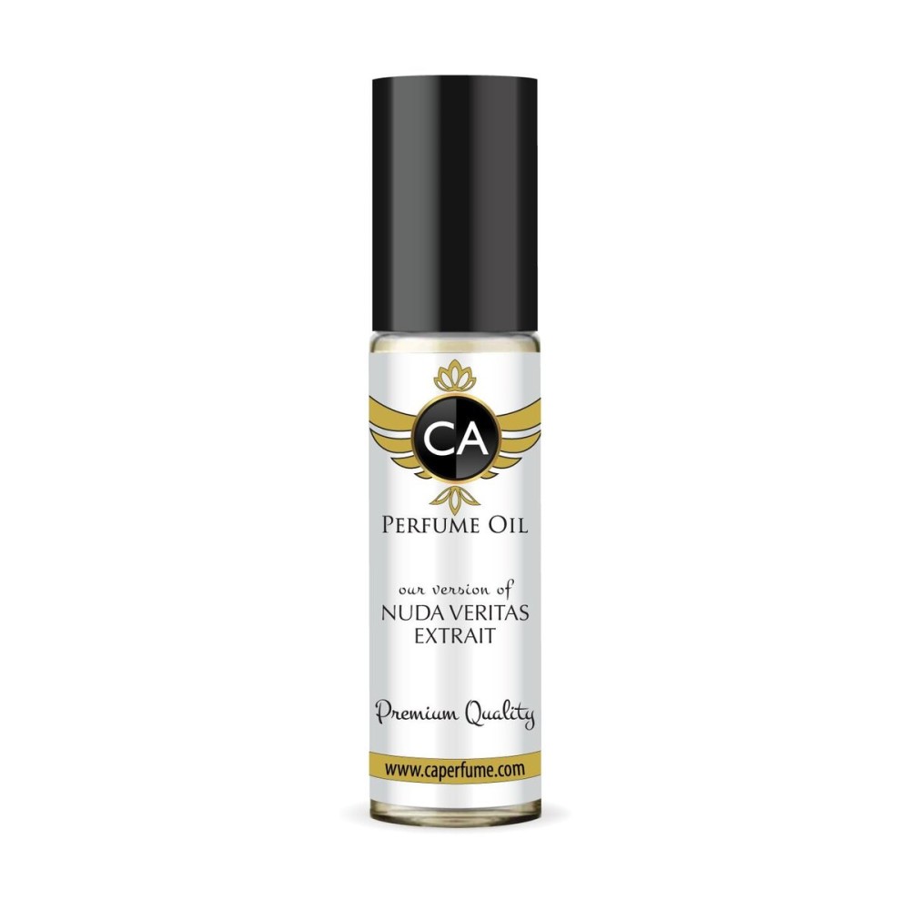 CA Perfume Impression of Nuda Veritas Extrait Unisex Fragrance Oil Floral Scent Long Lasting Perfumes for Women & Men Travel Size TSA Ready Mini Parfum Body Oil Roll-on 0.33 Fl Oz 10ml