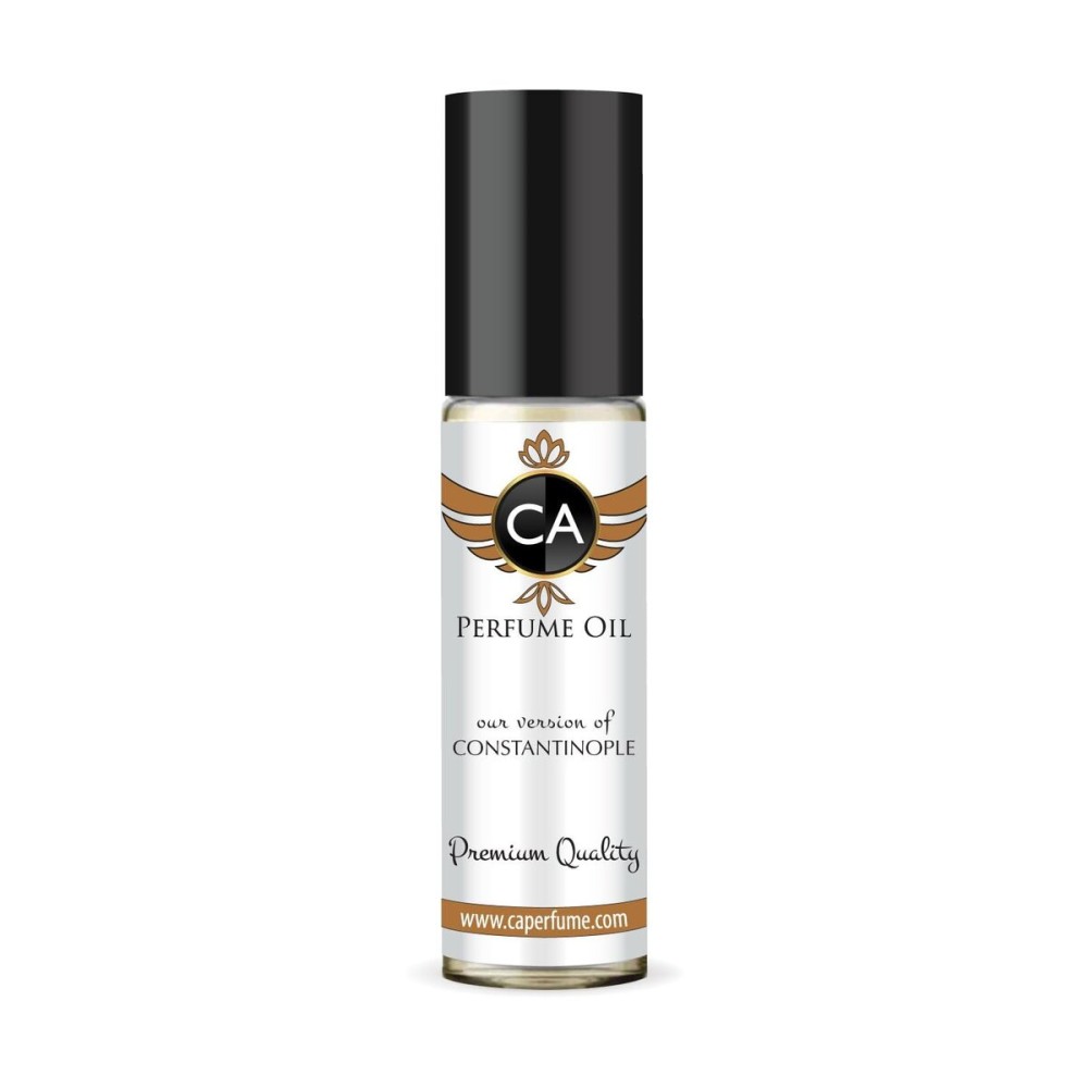 CA Perfume Impression of Constantinople Unisex Fragrance Oil Aromatic Spicy Scent Long Lasting Perfumes for Women & Men Travel Size TSA Ready Mini Parfum Body Oil Roll-on 0.33 Fl Oz 10ml