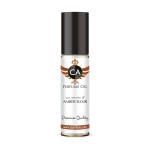 CA Perfume Impression of Amber Elixir for Women Fragrance Oil Amber Scent Long Lasting Perfumes for Women Travel Size TSA Ready Mini Parfum Body Oil Roll-on 0.33 Fl Oz 10ml