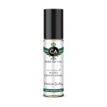 CA Perfume Impression of Blood Orange & Basil Unisex Fragrance Oil Citrus Aromatic Scent Long Lasting Perfumes for Women & Men Travel Size TSA Ready Mini Parfum Body Oil Roll-on 0.33 Fl Oz 10ml