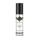 CA Perfume Impression of Colonia Club Unisex Fragrance Oil Woody Aromatic Scent Long Lasting Perfumes for Women & Men Travel Size TSA Ready Mini Parfum Body Oil Roll-on 0.33 Fl Oz 10ml