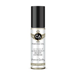 CA Perfume Impression of Love Dont Be Shy Extreme for Women Fragrance Oil Amber Vanilla Scent Long Lasting Perfumes for Women Travel Size TSA Ready Mini Parfum Body Oil Roll-on 0.33 Fl Oz 10ml