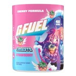 G Fuel Celeste Strawberry Energy Drink Powder, Pre Workout Caffeine Mix for Gaming, Sugar Free Focus Amino, Vitamin + Antioxidants, 9.8oz (Celeste Strawberry, 40 Servings)