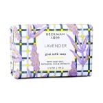 Beekman 1802 Goat Milk Body Soap Bar, Lavender - Scented - 3.5 oz - Nourishes, Moisturizes & Hydrates - 100% Vegetable Soap with Lactic Acid - Good for Sensitive Skin - Cruelty Free