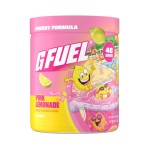 G Fuel Pink Lemonade Energy Drink Powder, Pre Workout Caffeine Mix for Gaming, Sugar Free Focus Amino, Vitamin + Antioxidants, 9.8oz (Pink Lemonade, 40 Servings)