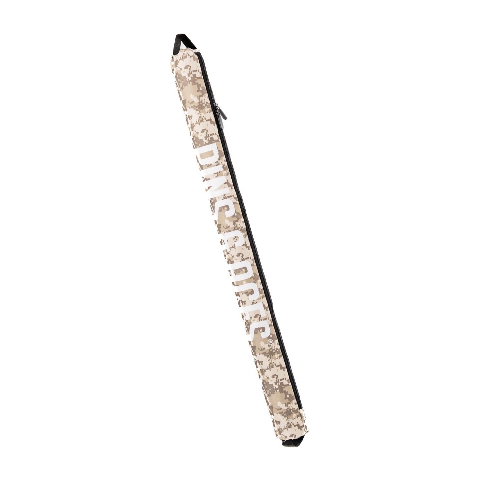 Pins & Aces Beer Sleeve 7-Can Insulated Cooler Sleeve - Stores Up to 7 Cans Discreetly in Your Golf Bag - Keeps Beverages Cold On The Golf Course - Fits Most Golf Bags Styles & Types (White Digi)