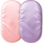 Satin Bassinet Sheet, Great for Baby Hair, Soft Silk Feeling Sheet for Cradle Bassinet Mattress Pad, for Girls Gift Newborn and Infant(Pink & Purple)