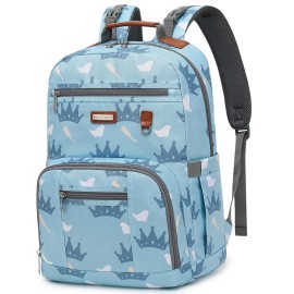 BILLITON MASHI Diaper Bag Backpack, Large Baby Nappy Bags with Portable Changing Pad for Boys and GirlsMultifunction Travel Baby Bag for Moms Dads, Shower Gifts Waterproof and Stylish