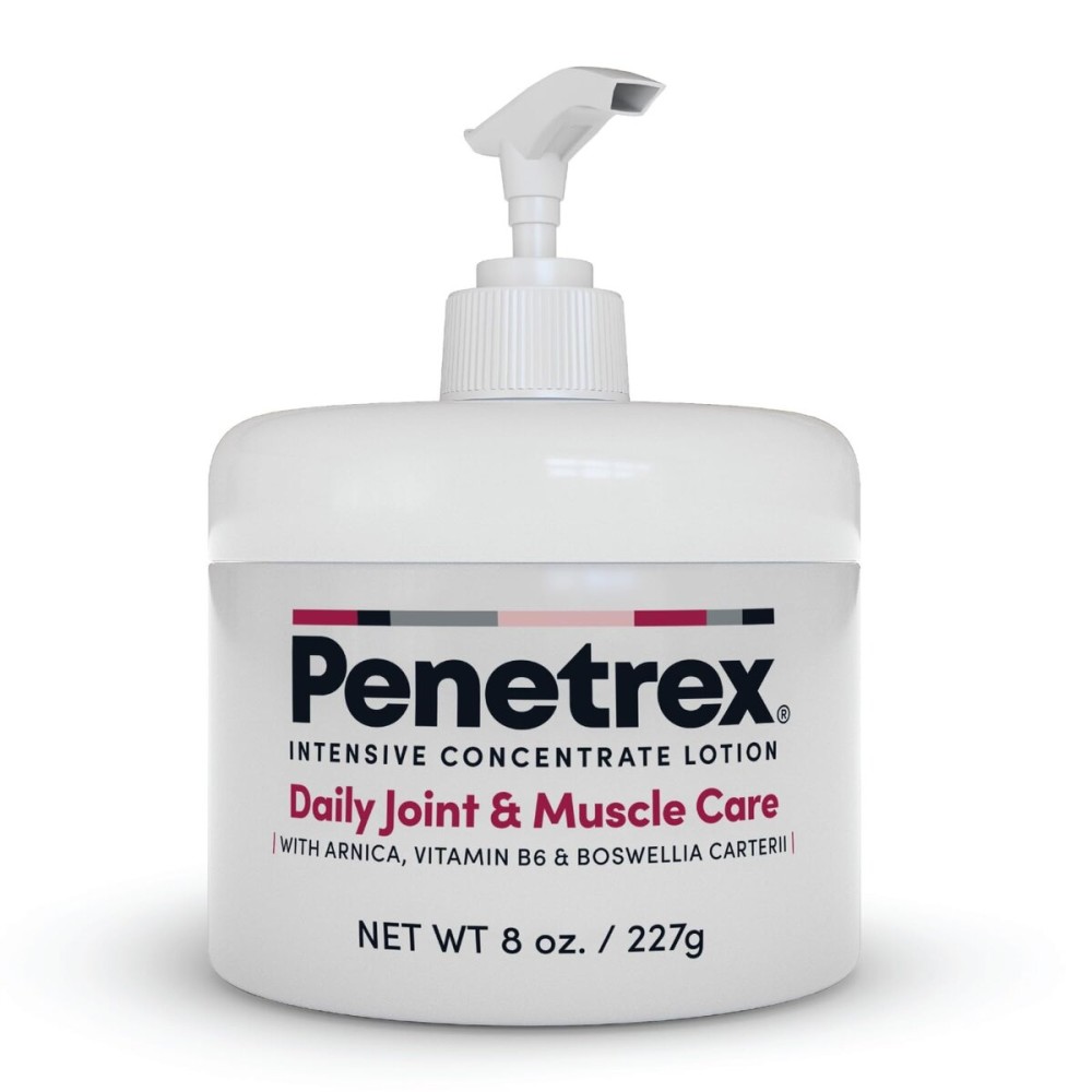 Penetrex Joint & Muscle Therapy Lotion - Soothing Relief for Back, Neck, Hands & Feet - Maximum Strength Premium Whole Body Recovery Rub with Arnica, Vitamin B6, MSM & Boswellia, 8 fl oz