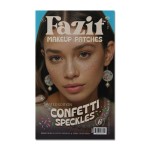 Fazit Makeup Patches - Confetti Speckles - Glow Up Make-Up Patches - Cute Glitter Makeup Accessories for Women - Cosmetic Glitter for Face