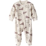 little planet by carter\'s Neutral Sleep and Play made with Organic Cotton, Artic Friends, 9M