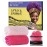 African Net Authentic - 2 Pieces Real African Exfoliating Sponge with Knots - African Net Wash Cloths for Body Scrubber Exfoliator Pink & BabyPink- Back Scrub for Shower Bath Accessories