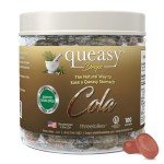 Three Lollies Queasy Drops - Natural Cola Flavor - Relief from Chemotherapy Nausea & Travel Sickness - Alleviates a Dry Mouth - Non-Drowsy - Natural Ingredients - 100 ct