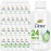 Dove Travel Body Wash, Refresh 24-Pack, Cucumber & Green Tea, Moisturizing for Lotion-Soft Skin, 3 Oz Ea