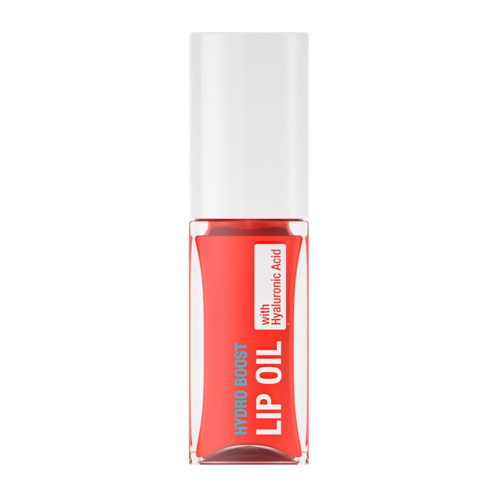 Neutrogena Hydro Boost Tinted Lip Oil with Hyaluronic Acid, Designed to Hydrate & Nourish While Providing a Luxurious Pop of Color for Fuller-Looking Lips, Coral Crush, .2 fl. oz