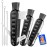 6 Pack Holikme 4 in 1 Cup Lid Cleaning Brush Set with 3 Straws, Multifunctional Bottle Brush, Silicone Cup Lid Gap Cleaner, Durable Bristle Crevice Cleaning Brush, Black