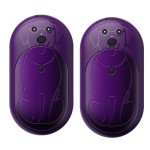 AI Hand Warmers Rechargeable 2 Pack, 6000mAh Electric Pocket Heater with 20H Heating, 3 Levels, Snap-On 2-in-1 Design, Winter Gift for Men & Women, Hiking, Hunting, Outdoor