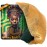 AFRIKI African Net Sponge - Exfoliating Body Scrubber, Black Owned & Rooted in Africa, All Skin Types | 45 in Long (Dark Green & Champagne Gold)