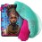 AFRIKI African Net Sponge - Exfoliating Body Scrubber, Black Owned & Rooted in Africa, All Skin Types | 45 in Long (Camelia & Turquoise)