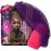 AFRIKI African Net Sponge - Exfoliating Body Scrubber, Black Owned & Rooted in Africa, All Skin Types | 45 in Long (Pink & Purple)