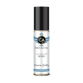 CA Perfume Impression of Bosh for Men Fragrance Oil Woody Spicy Scent Long Lasting Cologne for Men Travel Size TSA Ready Mini Parfum Body Oil Roll-on 0.33 Fl Oz 10ml