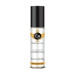 CA Perfume Originals Cedarwood Unisex Fragrance Oil Woody Scent Long Lasting Perfumes for Women & Men Travel Size TSA Ready Mini Parfum Body Oil Roll-on 0.33 Fl Oz 10ml