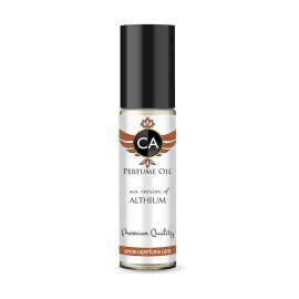 CA Perfume Impression of Althium for Men Fragrance Oil Oriental Vanilla Scent Long Lasting Cologne for Men Travel Size TSA Ready Mini Parfum Body Oil Roll-on 0.33 Fl Oz 10ml
