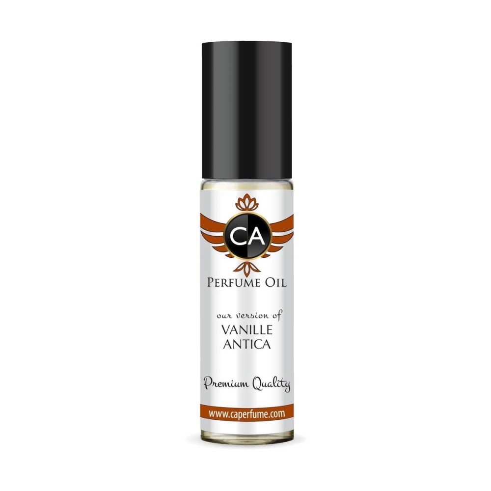 CA Perfume Impression of Vanille Antica Unisex Fragrance Oil Oriental Woody Scent Long Lasting Perfumes for Women & Men Travel Size TSA Ready Mini Parfum Body Oil Roll-on 0.33 Fl Oz 10ml