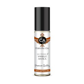 CA Perfume Impression of Vanille Antica Unisex Fragrance Oil Oriental Woody Scent Long Lasting Perfumes for Women & Men Travel Size TSA Ready Mini Parfum Body Oil Roll-on 0.33 Fl Oz 10ml