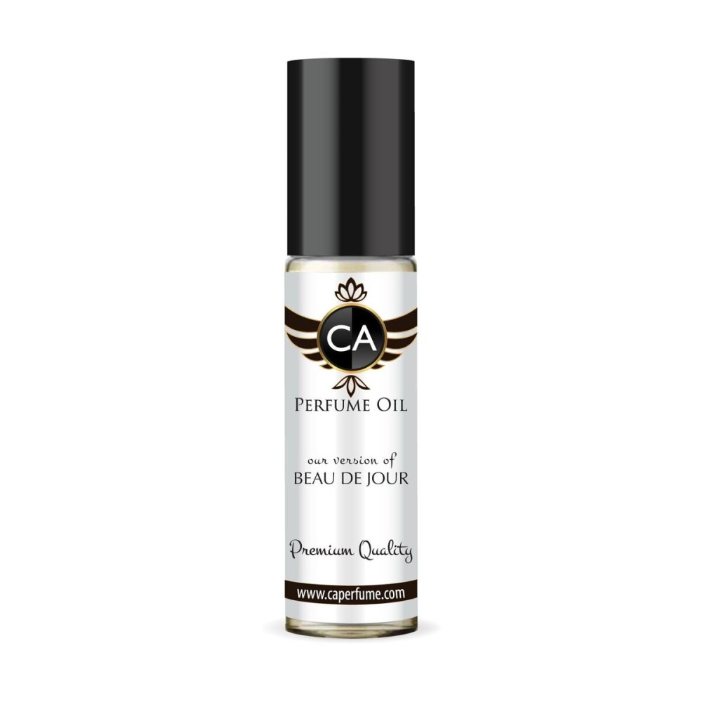 CA Perfume Impression of Beau De Jour for Men Fragrance Oil Aromatic Fougere Scent Long Lasting Cologne for Men Travel Size TSA Ready Mini Parfum Body Oil Roll-on 0.33 Fl Oz 10ml