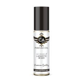 CA Perfume Impression of Lafayette Road Unisex Fragrance Oil Amber Fougere Scent Long Lasting Perfumes for Women & Men Travel Size TSA Ready Mini Parfum Body Oil Roll-on 0.33 Fl Oz 10ml
