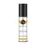 CA Perfume Impression of Grand Soir Unisex Eau De Parfum Amber Scent Long Lasting Unisex Fragrance Travel Size TSA Ready for Day and Night Wear 0.33 Fl Oz 10ml