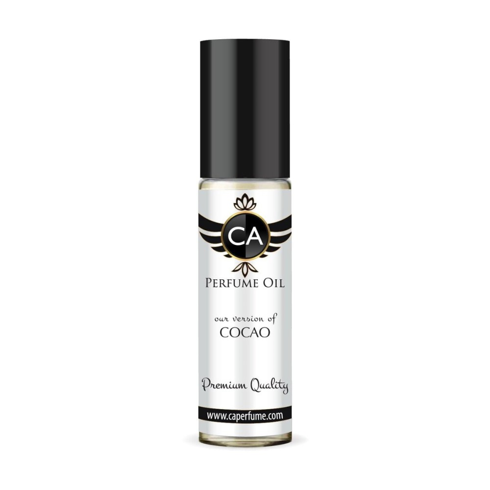 CA Perfume Impression of Cocao for Women Eau De Parfum Chypre Fruity Scent Long Lasting Perfumes for Women Travel Size TSA Ready for Day and Night Wear 0.33 Fl Oz 10ml