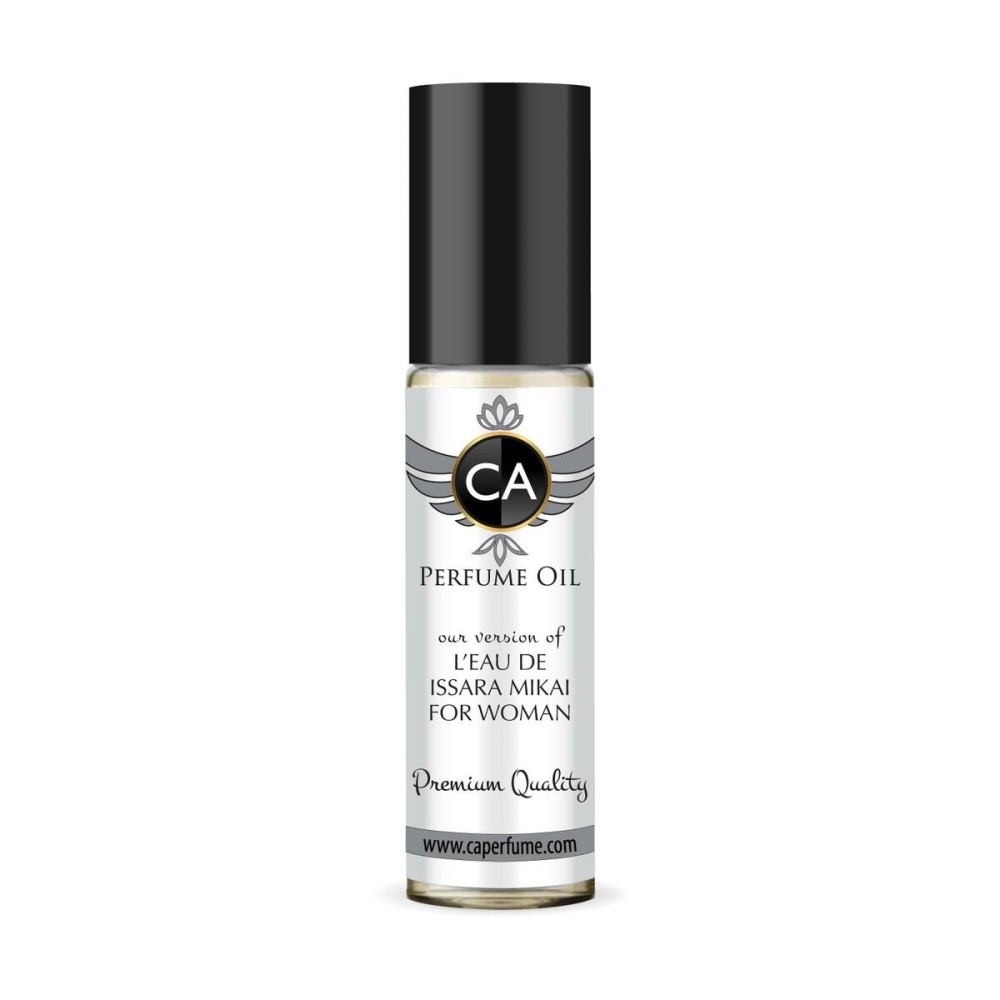 CA Perfume Impression of L\'eau De Miyake For Woman for Women Fragrance Oil Floral Scent Long Lasting Perfumes for Women Travel Size TSA Ready Mini Parfum Body Oil Roll-on 0.33 Fl Oz 10ml