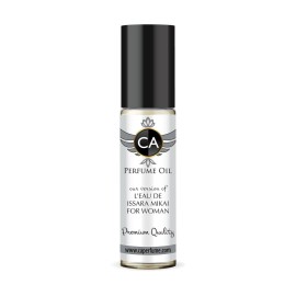 CA Perfume Impression of L\'eau De Miyake For Woman for Women Fragrance Oil Floral Scent Long Lasting Perfumes for Women Travel Size TSA Ready Mini Parfum Body Oil Roll-on 0.33 Fl Oz 10ml