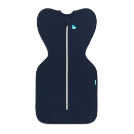 Love to Dream Swaddle UP, Baby Sleep Sack, Self-Soothing Swaddles for Newborns, Get Longer Sleep, Snug Fit Helps Calm Startle Reflex, New Born Essentials for Baby, 1.0 TOG, 13-19 lbs, Navy