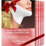 MAREE V Line Lifting Mask with PDRN Salmon DNA - Deep Collagen Face Mask for Women - Jawline Shaper Facial Masks with Retinol - Tightening & Firming Neck Lift Tape - Double Chin Strap for Face Lift